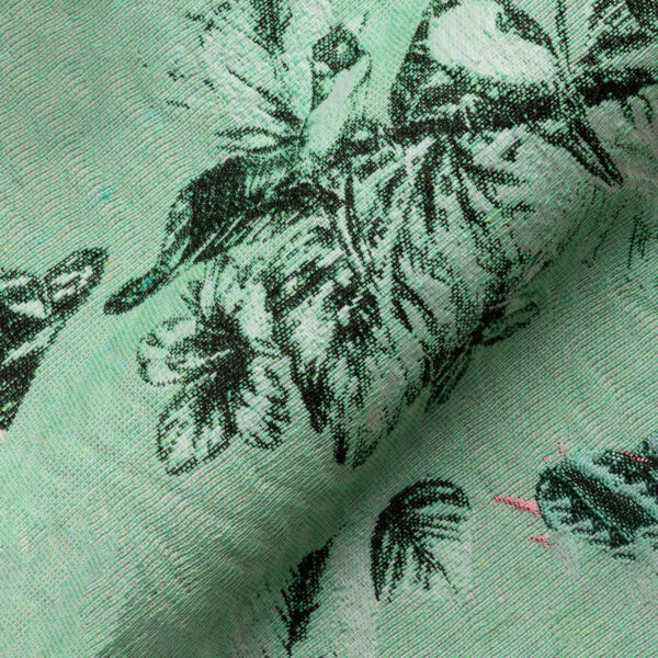 Birds Forest Jacquard fabric