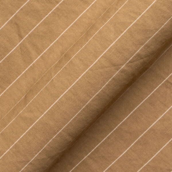 Stretch Striped Linen & Viscose