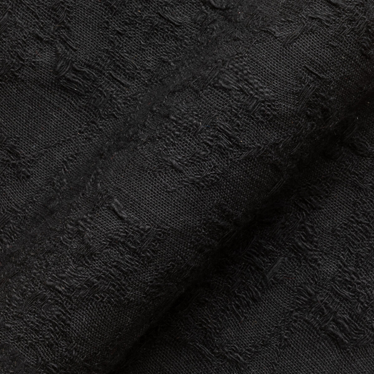 Tessuto in cotone effetto slub