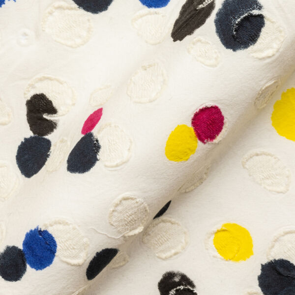 Light Cotton Polka dots pattern 