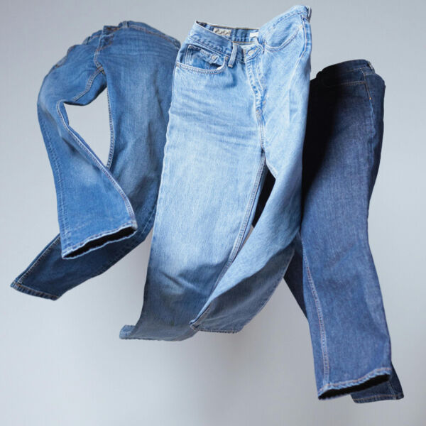 Blue denim