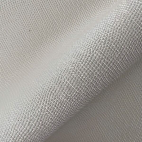 Soft lizard embossed half calfskin leather