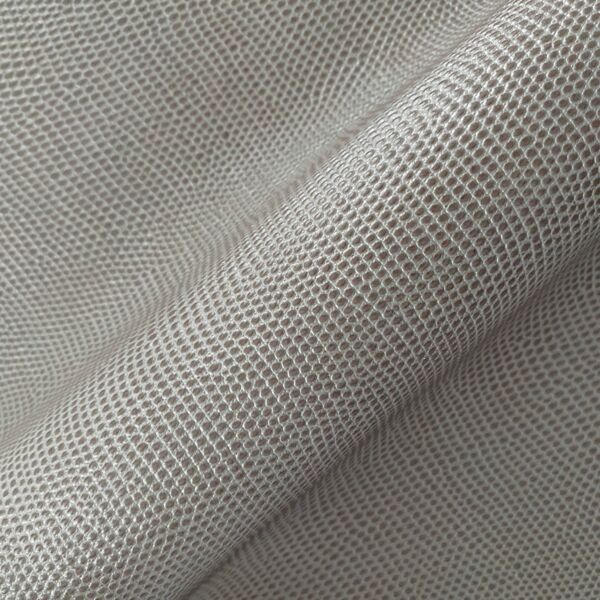 Soft lizard embossed half calfskin leather