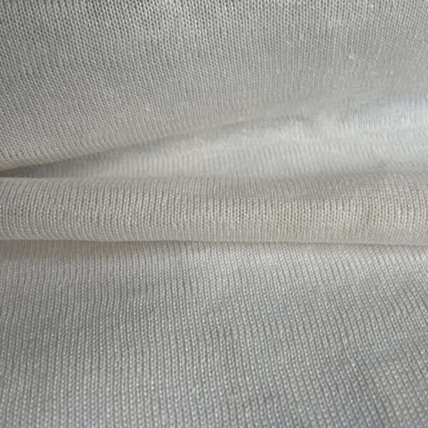 Certified hemp jersey fabric
