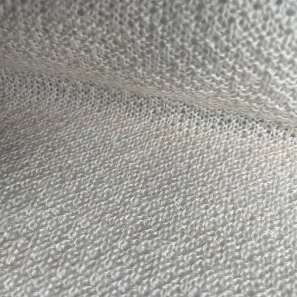 Viscose and certified hemp blended jersey fabric