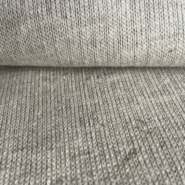 Certified hemp jersey fabric