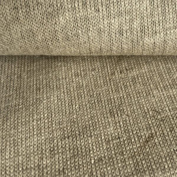 Certified hemp jersey fabric
