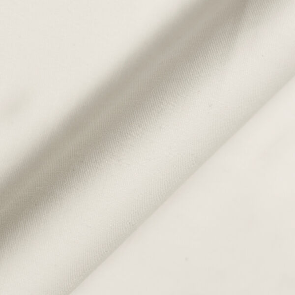 Cotton blend, light and compact, ivory Denim