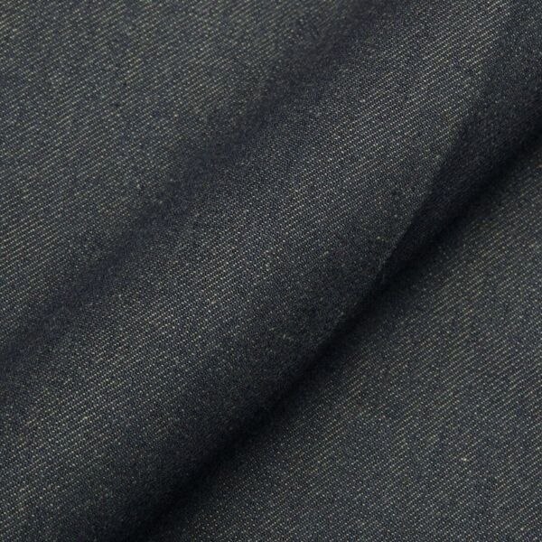 Cotton indigo Denim with Reverse side