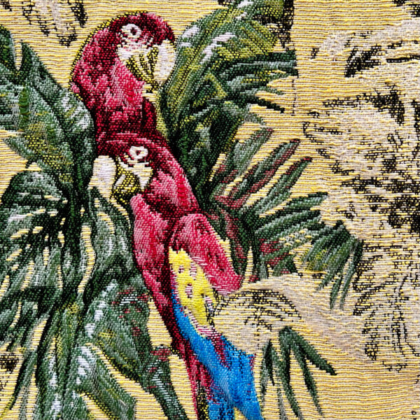 Birds Forest Jacquard fabric
